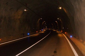 Vue du tunnel