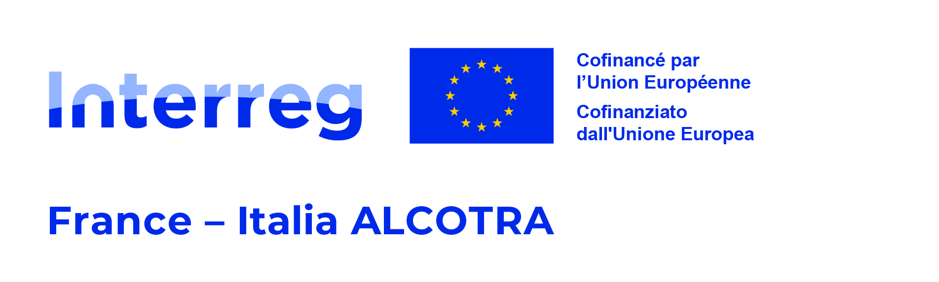 Logo Alcotra 2021-2027 français - italien